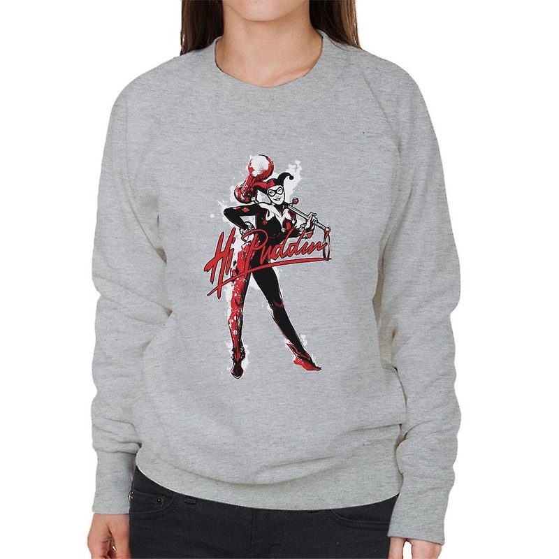 Batman Harley Quinn Hi Puddin Women’s Sweatshirt