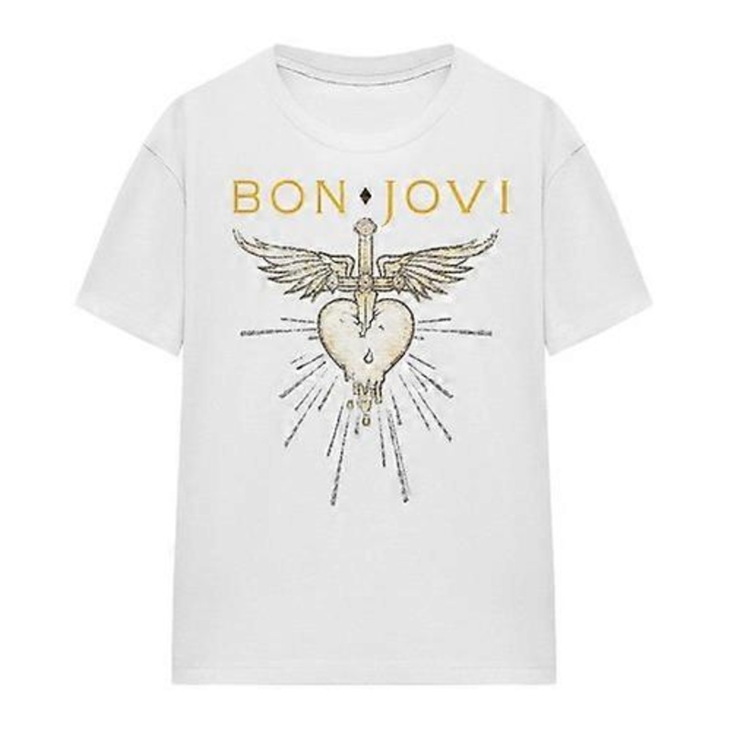 Bon Jovi Womens/Ladies Greatest Hits T-Shirt