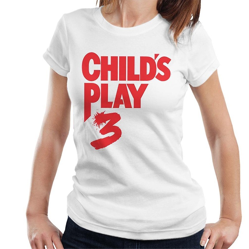 Chucky Childs Play 3 Classic Red Logo Women’s T-Shirt