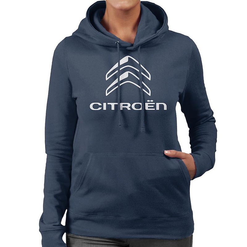Citroen 2016 White Logo Women’s Hooded Sweatshirt