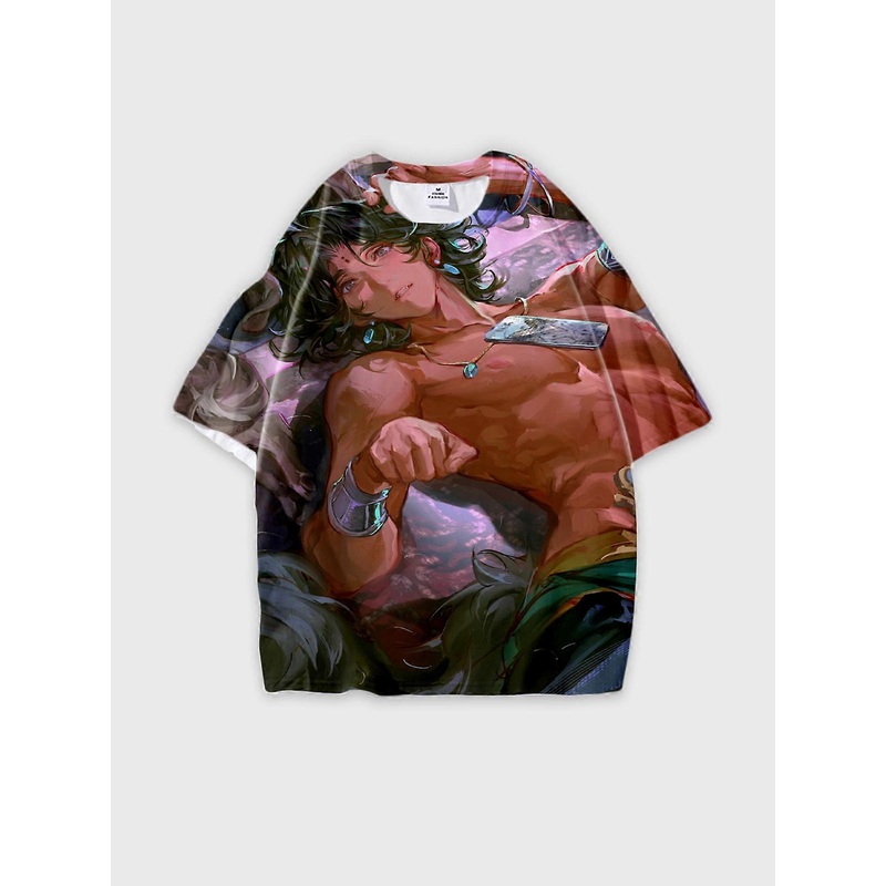 T-Shirt Short Sleeve Round Neck, Summer Casual Loose Graphic Tee, Unisex Sultans Game V3772