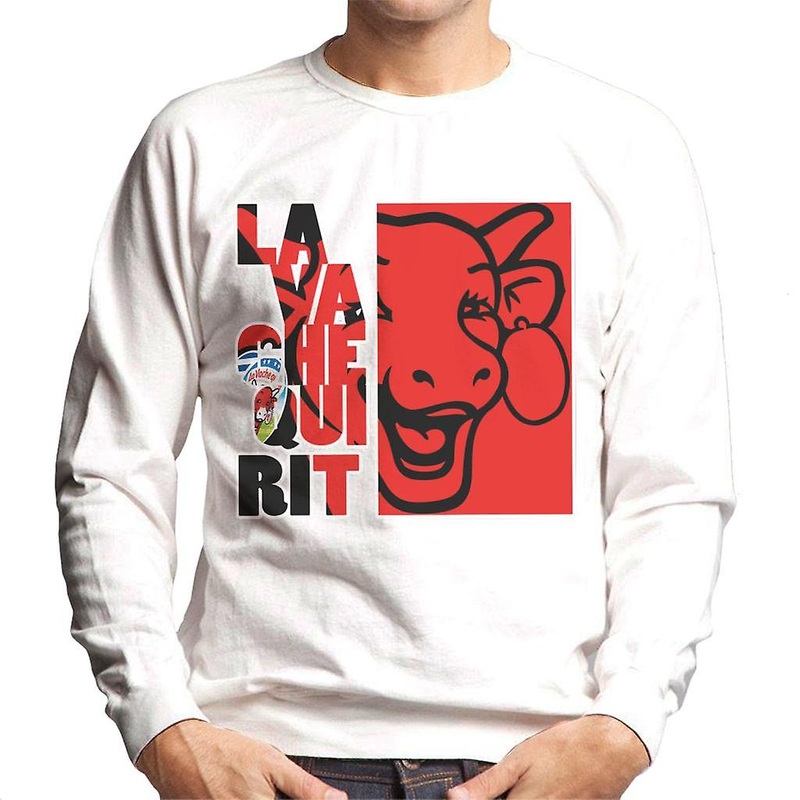 The Laughing Cow Red Montage Men’s Sweatshirt
