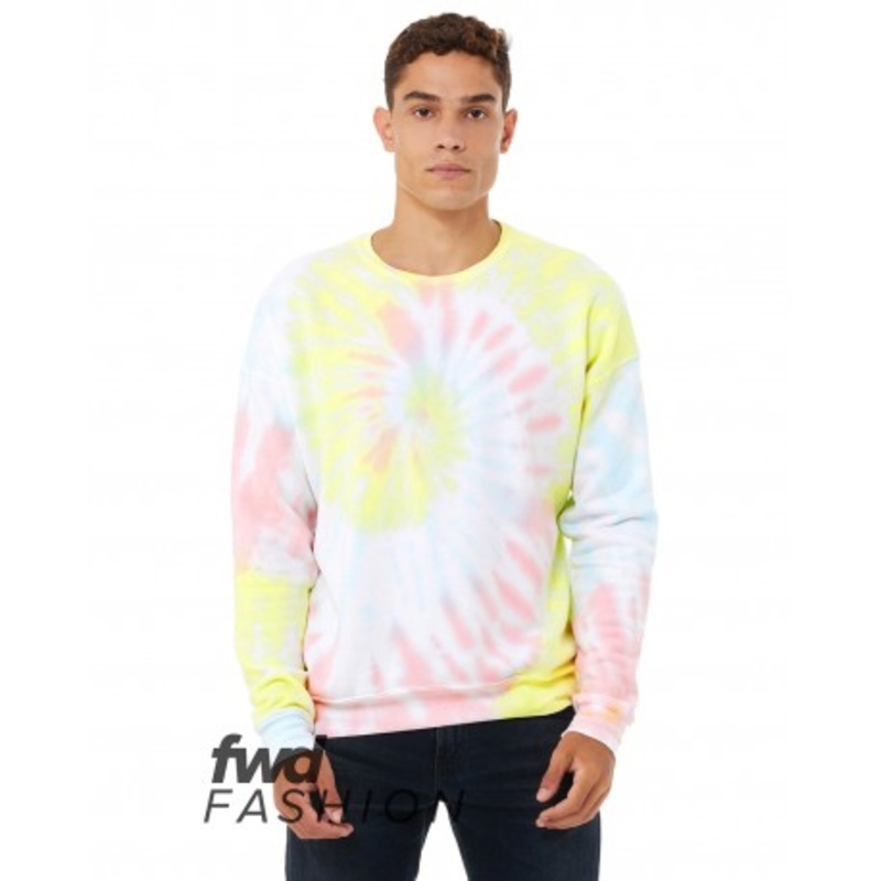 Bella + Canvas 3945RD Fwd Fashion Unisex Tie-Dye Pullover Sweatshirt | Bella + Canvas 3945RD