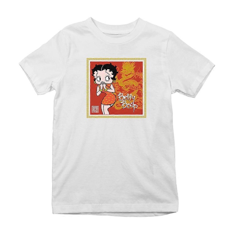 Betty Boop Dragon Background Kid’s T-Shirt