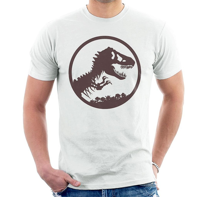 Jurassic Park T Rex Skeleton Icon Men’s T-Shirt
