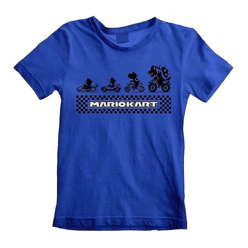 Mario Kart Childrens/Kids Silhouette T-Shirt