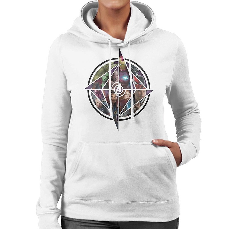 Marvel Avengers Infinity War Character Montage Women’s Hooded Sweatshirt