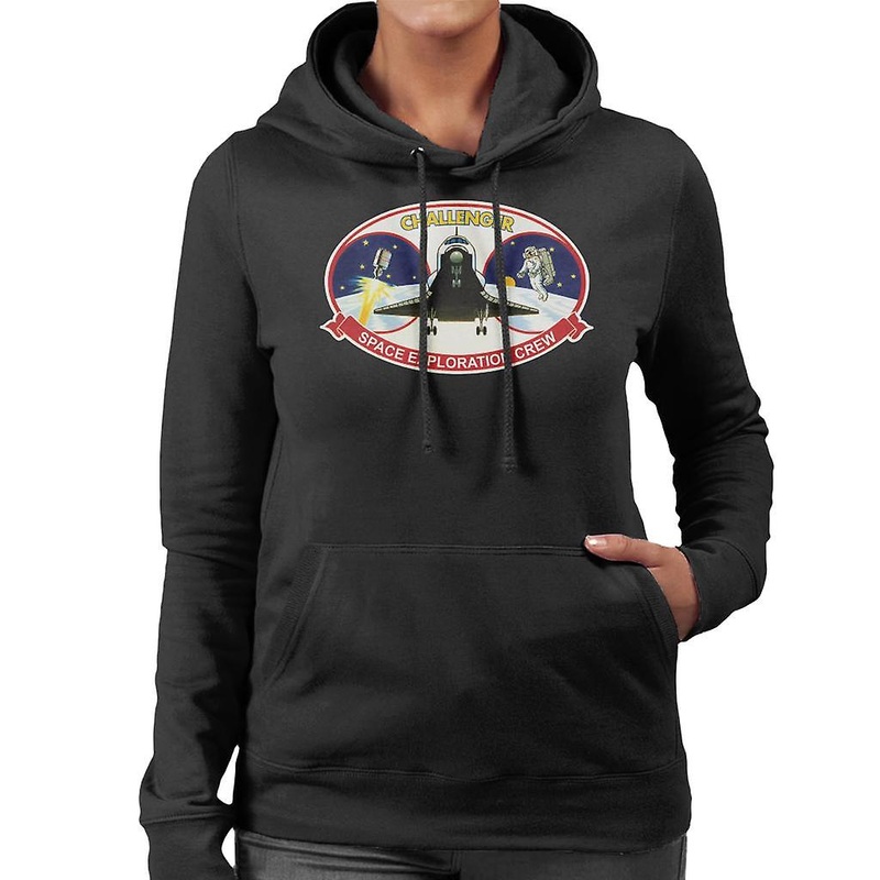 NASA STS 41B Challenger Mission Patch Women’s Hooded Sweatshirt
