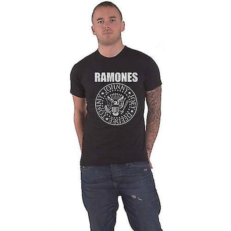 Ramones Unisex Adult Presidential Seal T-Shirt