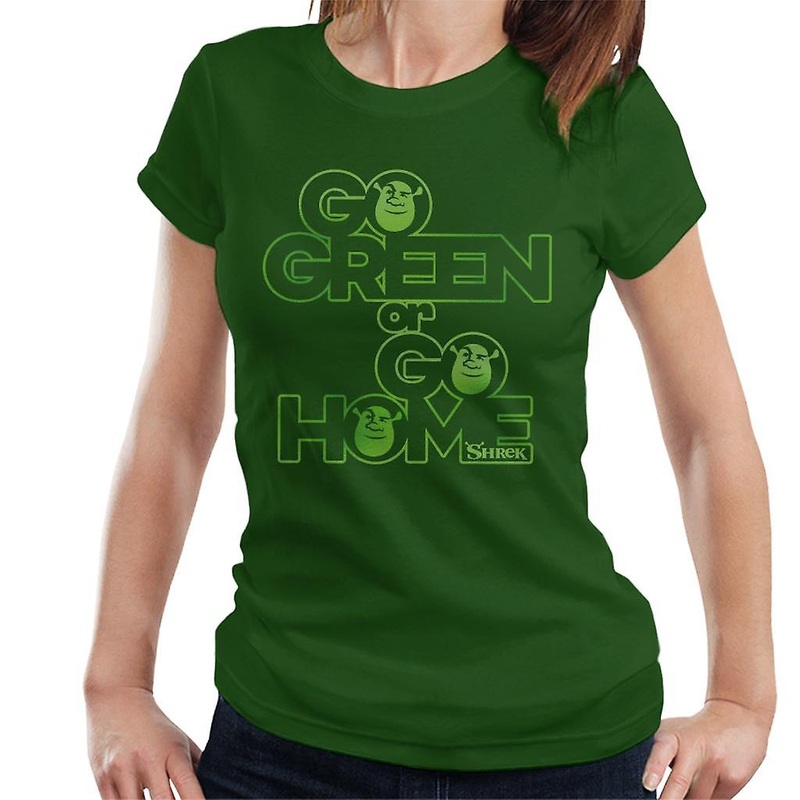 Shrek Go Green Or Go Home Women’s T-Shirt