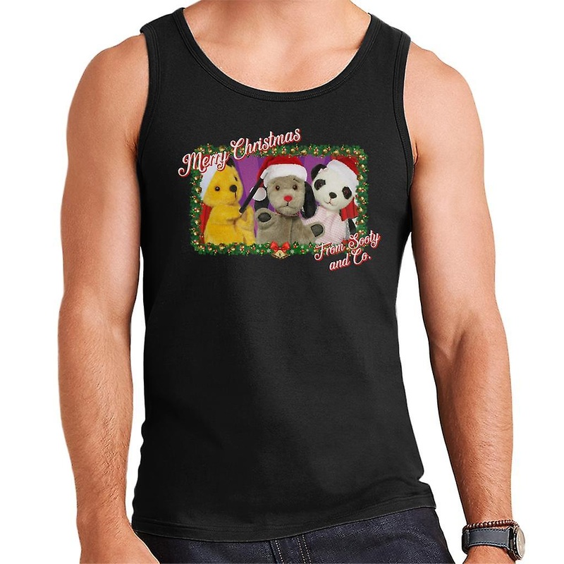 Sooty Christmas Merry Xmas From Sooty And Co Men’s Vest