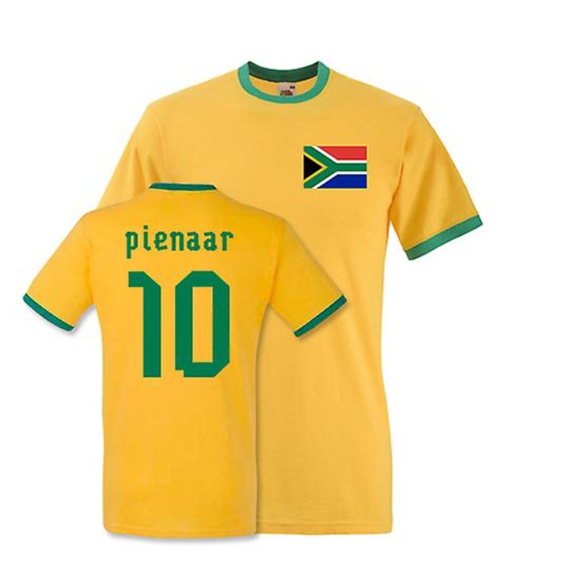 Steven Pienaar South Africa Ringer Tee (yellow)