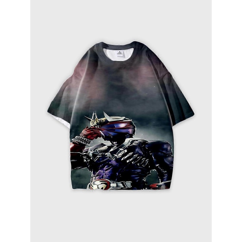 T-shirt Short Sleeve Round Neck Summer Casual Loose Fit JW3383