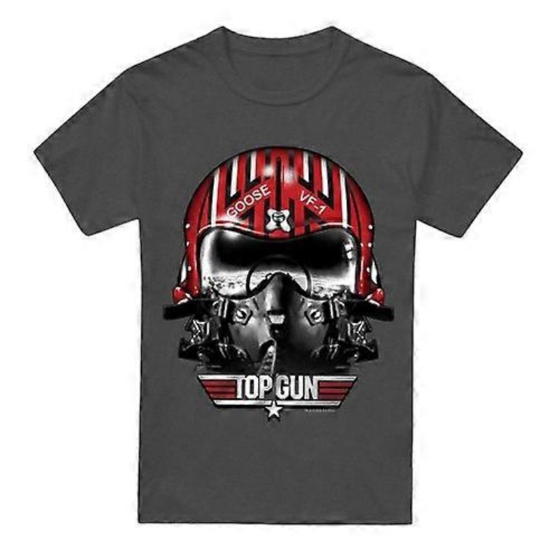 Top Gun Unisex Adult Goose Helmet T-Shirt