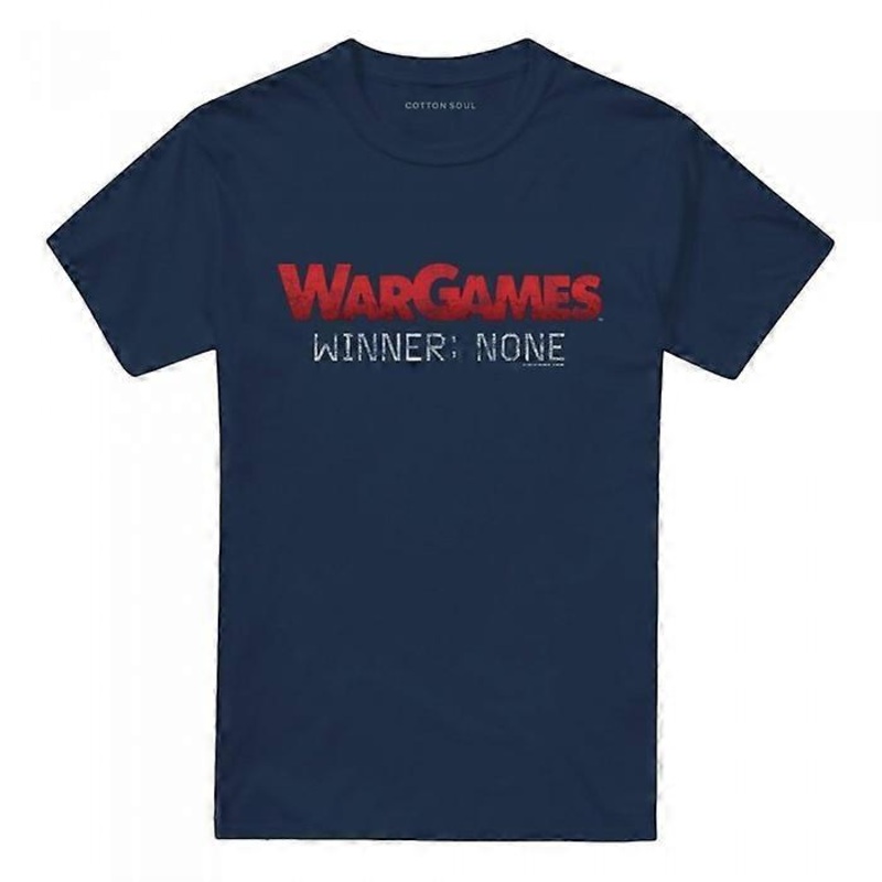 WarGames Unisex Adult No Winners T-Shirt