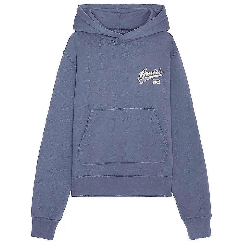Amiri 22 Logo Blue Hoodie