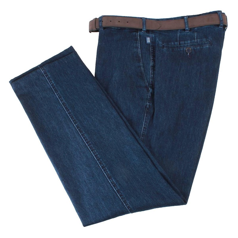 BRUHL Montana Basic Denim Jeans – Stone Blue
