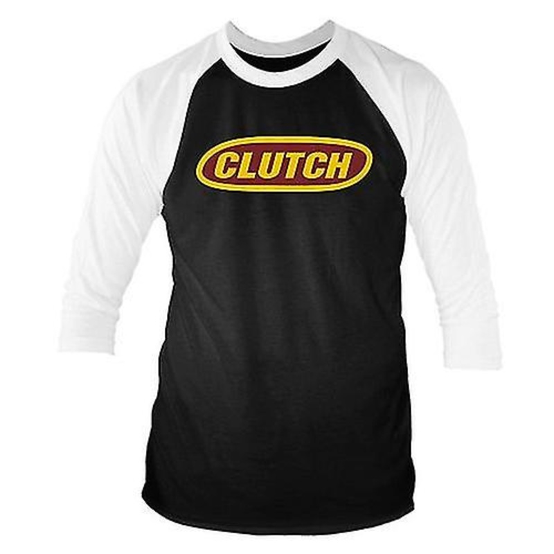 Clutch Unisex Adult Classic Logo Long-Sleeved Baseball T-Shirt