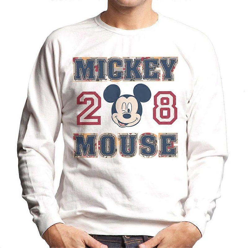 Disney Mickey Mouse Retro College Sports 1928 Men’s Sweatshirt