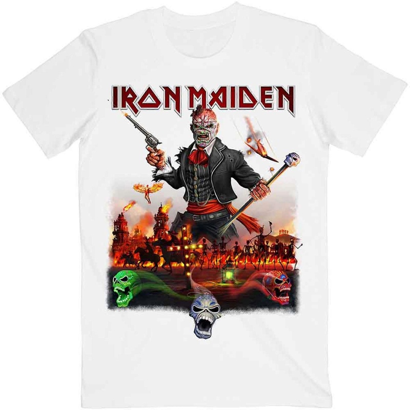 Iron Maiden Legacy of the Beast Live In Mexico City T Shirt