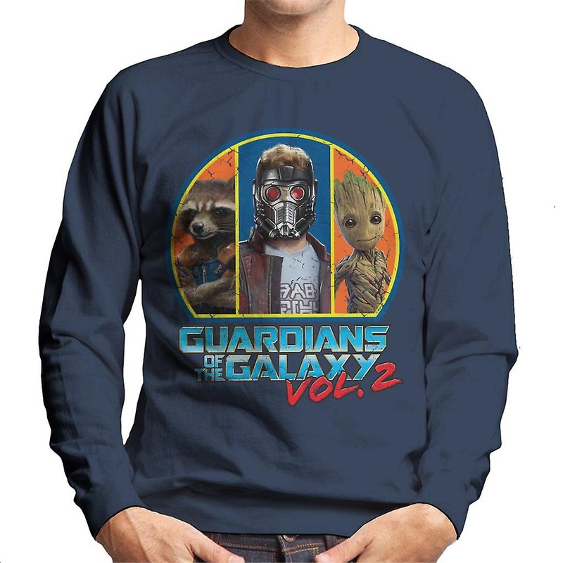 Marvel Guardians Of The Galaxy Vol 2 Main Characters Men’s Sweatshirt