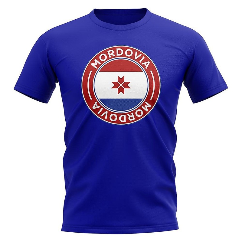 Mordovia Football Badge T-Shirt (Royal)