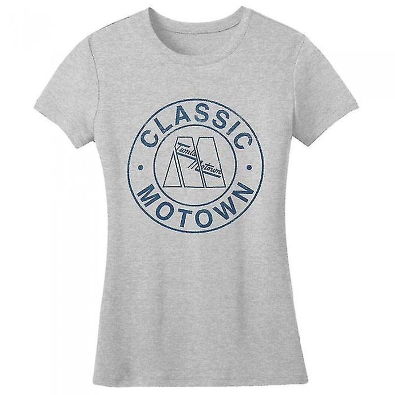Motown Records Womens/Ladies Classic Circle Cotton T-Shirt
