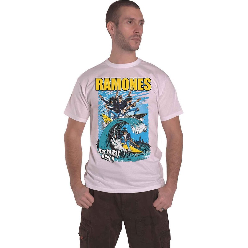 Ramones Rockaway Beach T Shirt