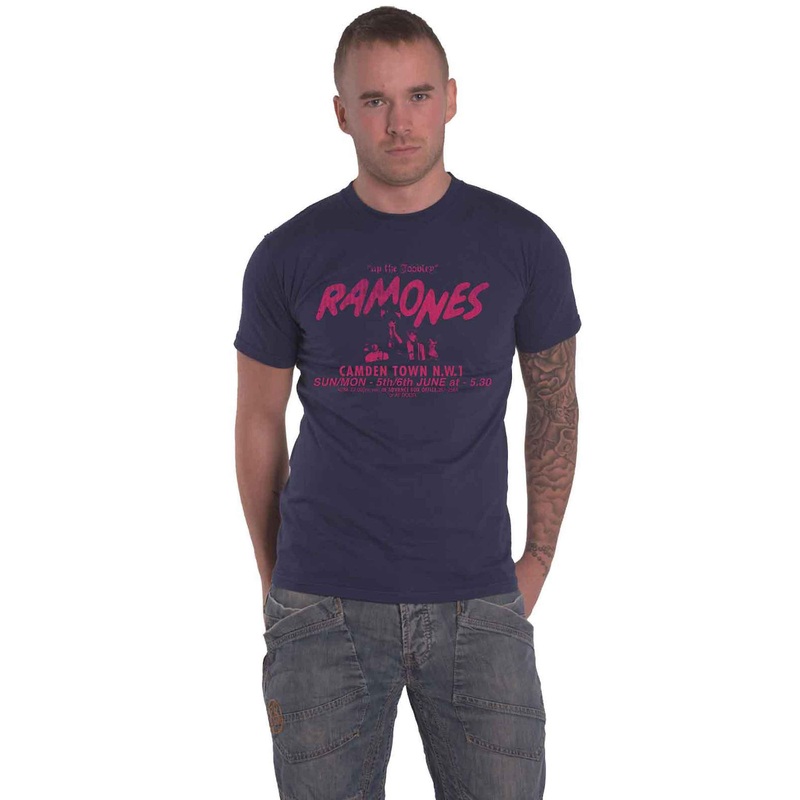 Ramones Roundhouse Camden Flyer T Shirt