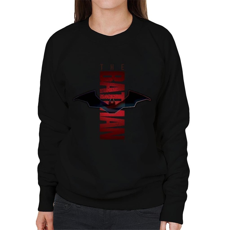 The Batman Red Shadows Logo Women’s Sweatshirt