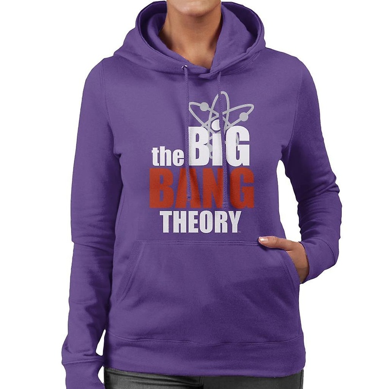 The Big Bang Theory Classic Logo Women’s Hooded Sweatshirt