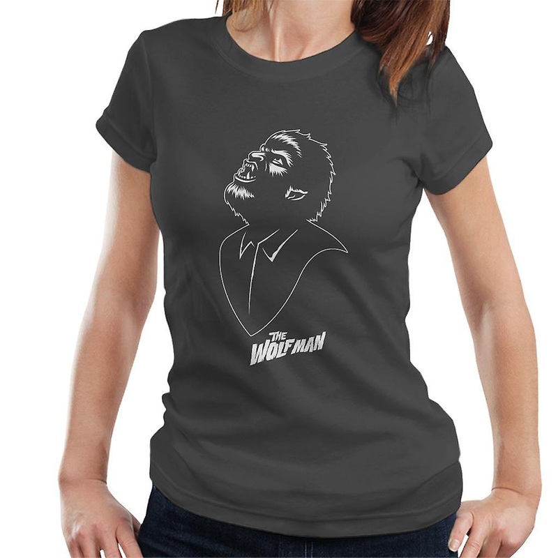 The Wolf Man Looking Up Women’s T-Shirt