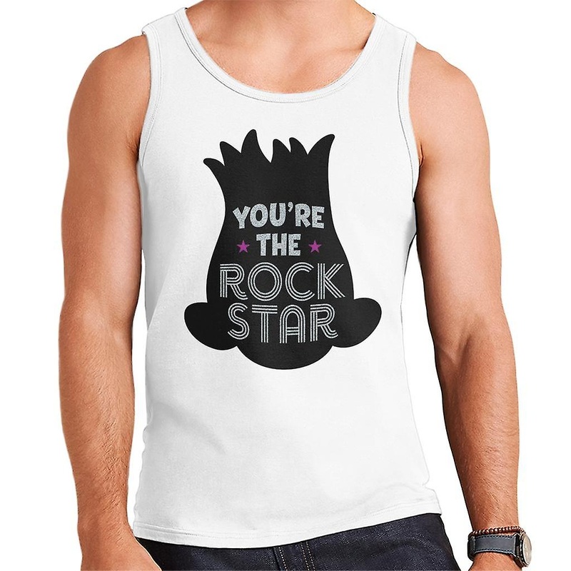 Trolls Silhouette You Are The Rock Star Men’s Vest