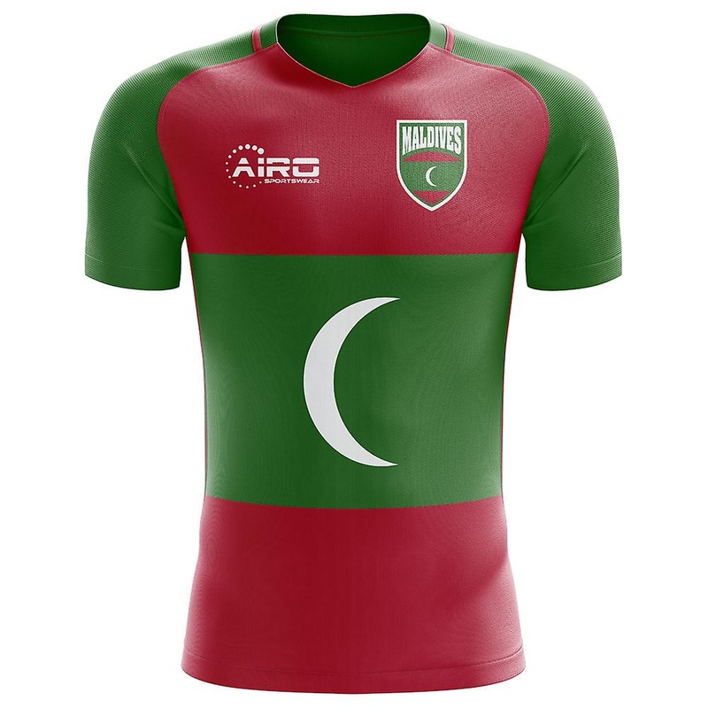 2025-2026 Maldives Home Concept Football Shirt – Kids