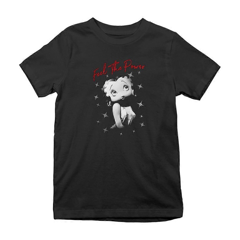 Betty Boop Pin-Up Feel The Power Kid’s T-Shirt