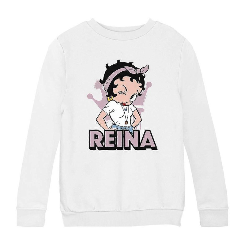 Betty Boop Reina Hair Tie Kid’s Sweatshirt