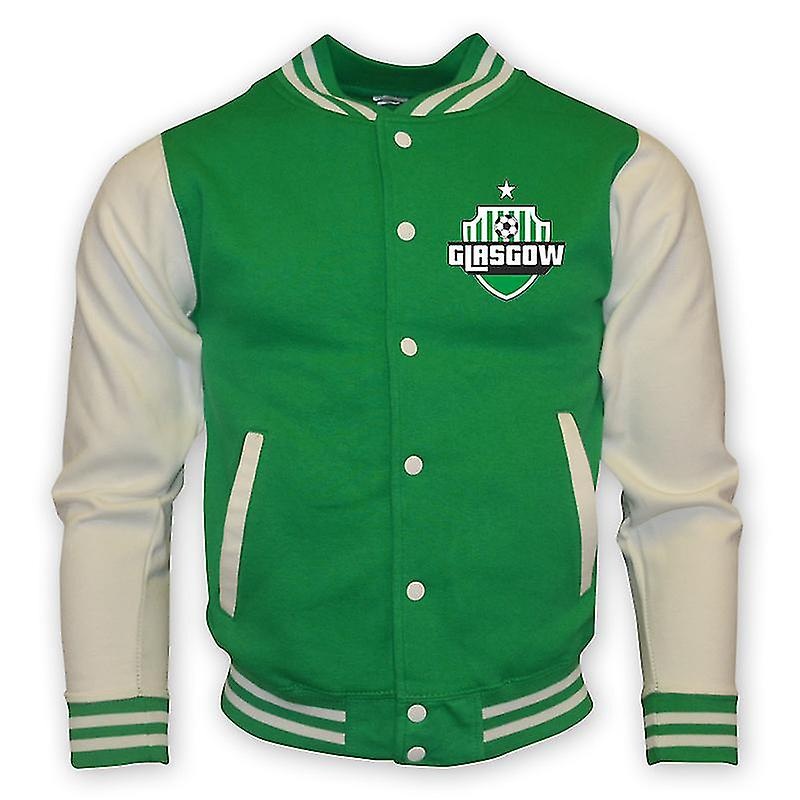 Celtic College Baseball Jacket (green) – Kids