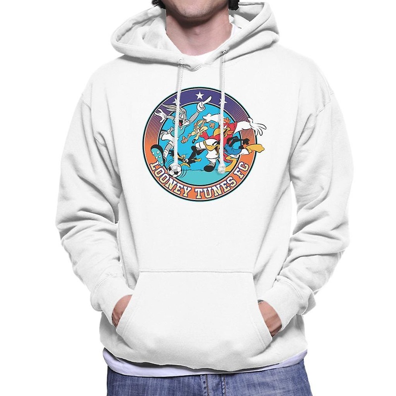 Looney Tunes Football FC Men’s Hooded Sweatshirt