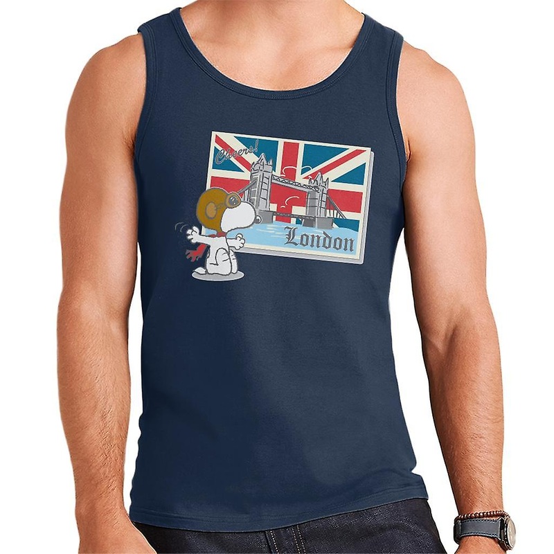 Peanuts Snoopy In London Men’s Vest