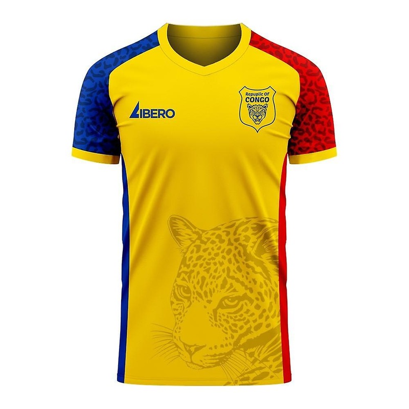 Republic of Congo 2025-2026 Away Concept Football Kit (Libero) – Kids