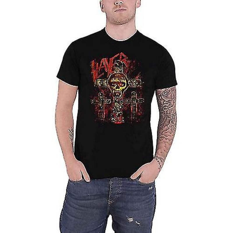 Slayer Unisex Adult SOS Crucifixion T-Shirt