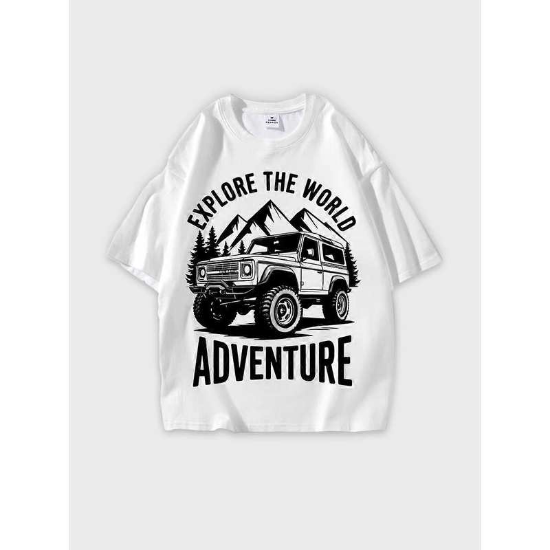 T-shirt short sleeve round neck summer casual loose JW3131