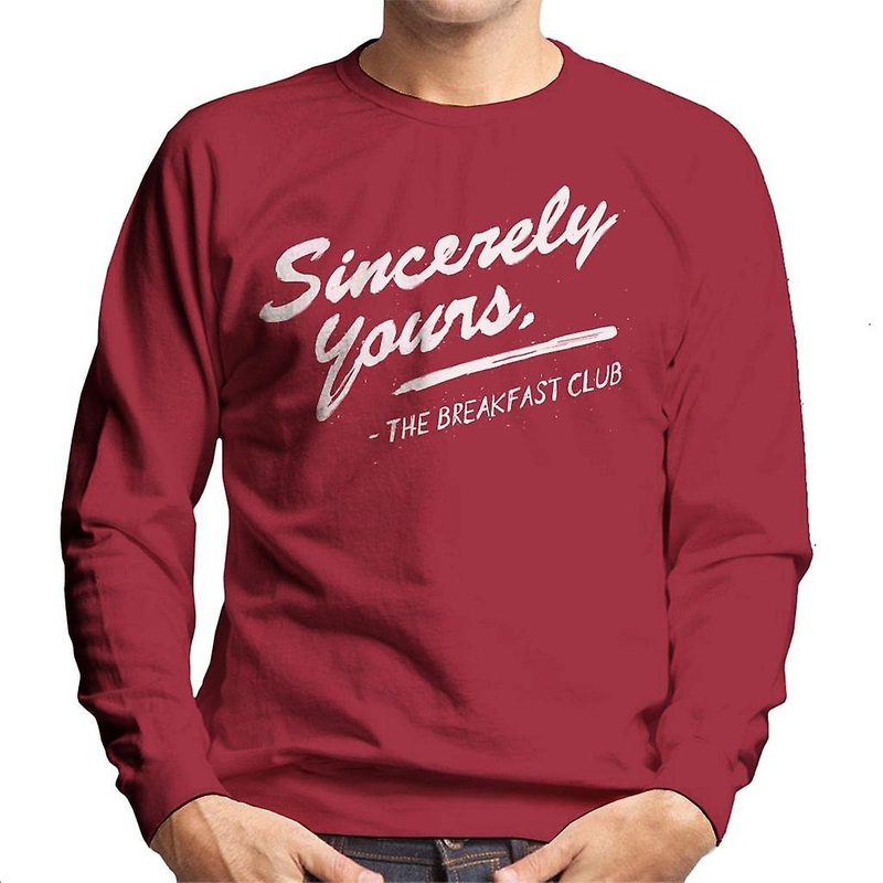 The Breakfast Club Sincerely Yours Men’s Sweatshirt