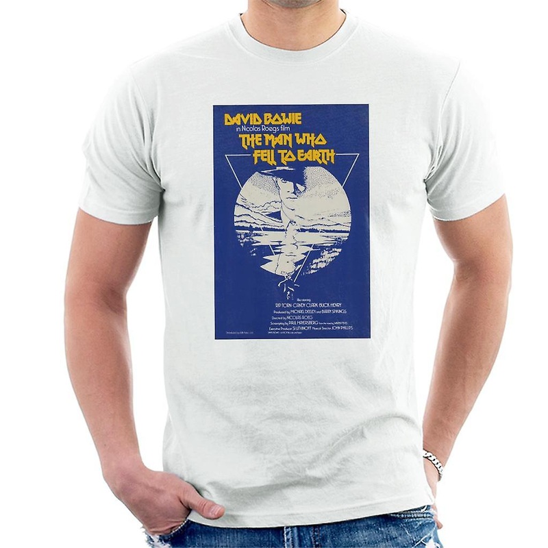 The Man Who Fell To Earth A Nicolas Roegs Film Men’s T-Shirt