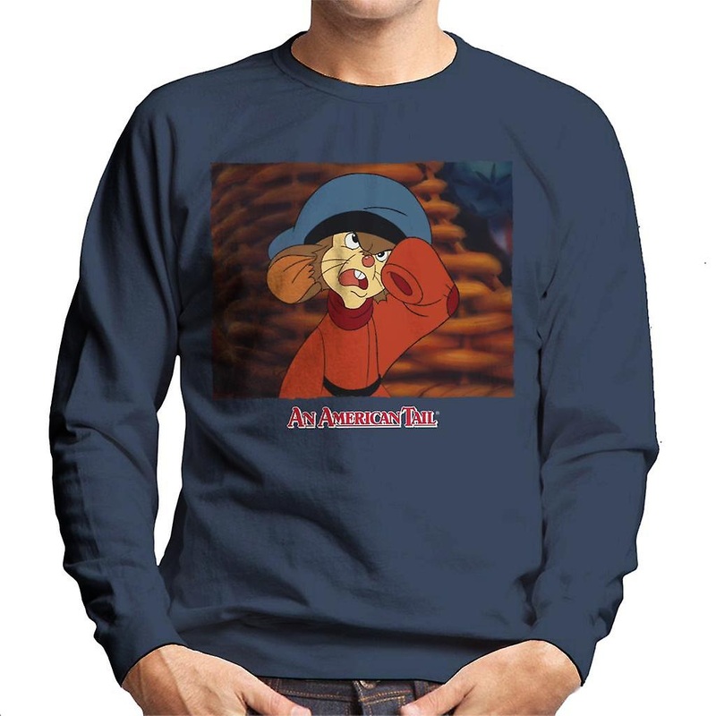 An American Tail Fievel Angry Men’s Sweatshirt