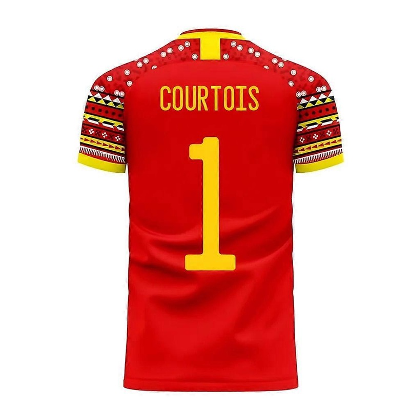 Belgium 2025-2026 Home Concept Football Kit (Libero) (COURTOIS 1)