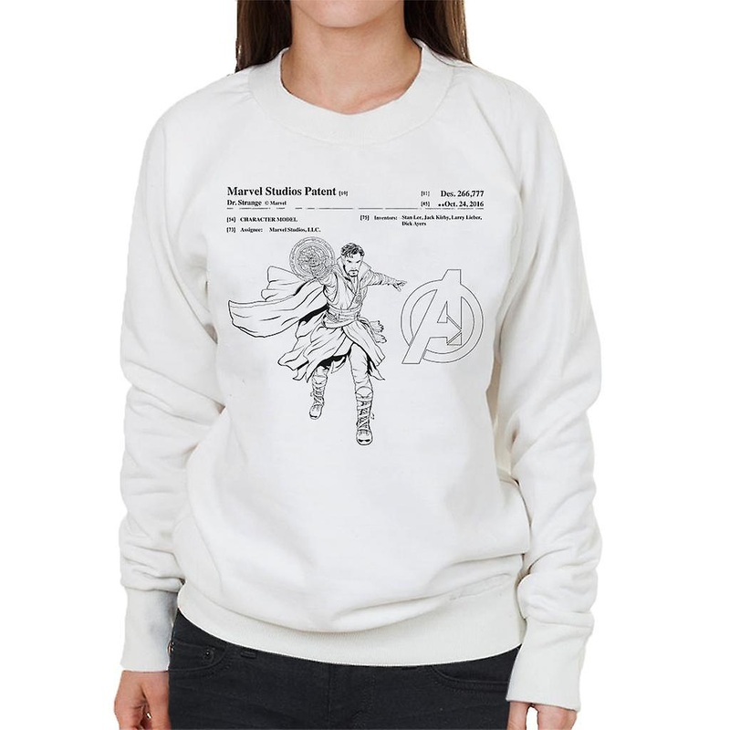 Marvel Avengers Infinity War Doctor Strange Patent Women’s Sweatshirt