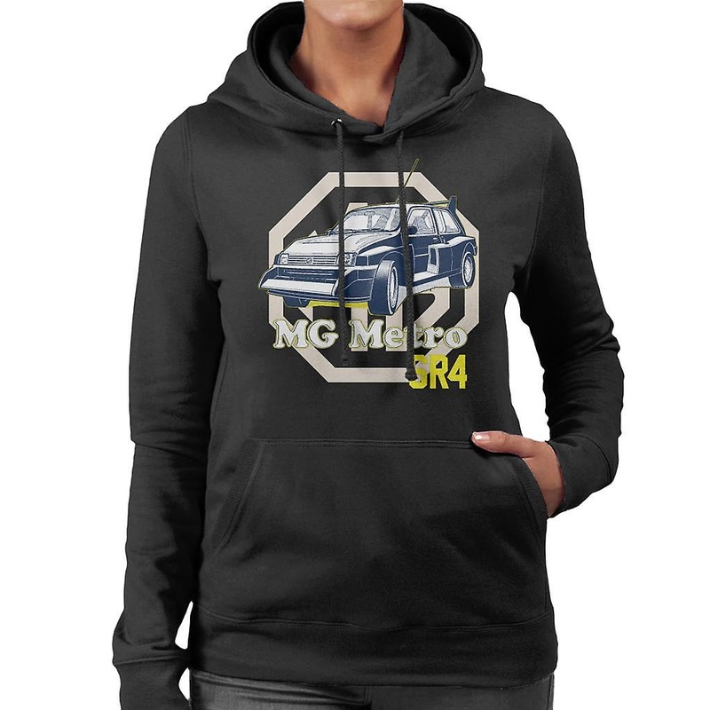 MG Metro 6R4 British Motor Heritage Women’s Hooded Sweatshirt