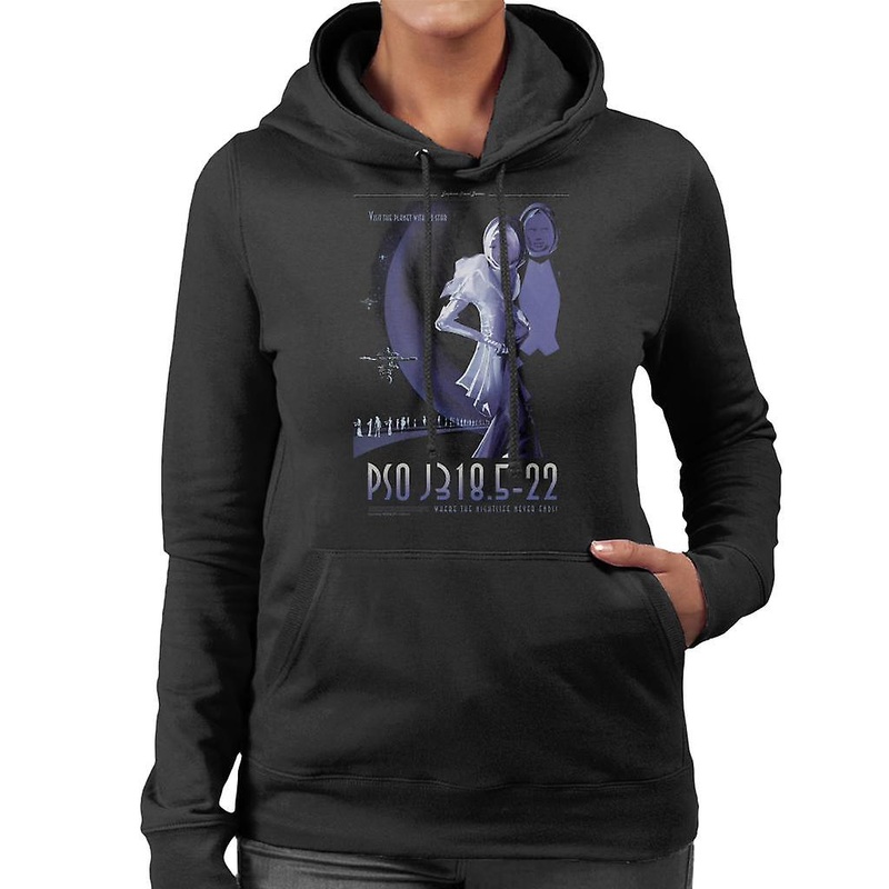 NASA PSO J318 5 22 Interplanetary Travel Poster Women’s Hooded Sweatshirt