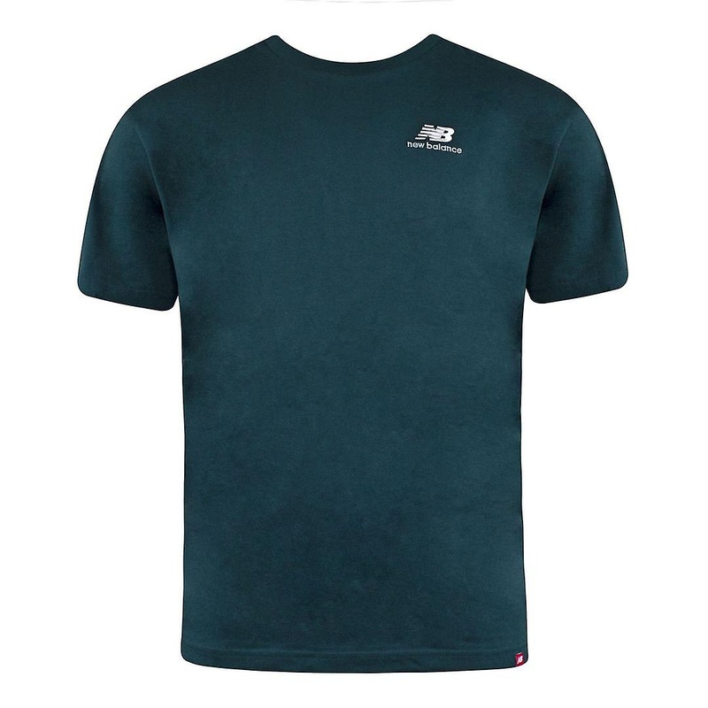 New Balance Short Sleeve Trek Mens Essentials Embroidered T-Shirt MT11592 TKK